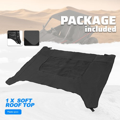 Solid Spare Soft Roof Top w/ Window For 2020-2022 2023 CF-Moto ZForce 950 HO SPORT/EX UTV