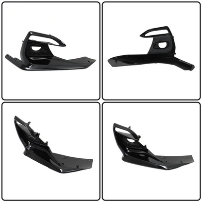 Front Bumper Fog Light Lamp Covers Bezels For Infiniti Q50 Sport 2018-2021 Black