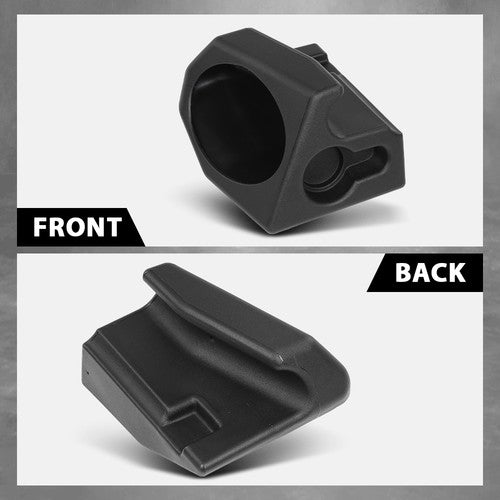 Solid Spare 2pcs Speaker Sound Wedges Black Fit For 1976-1995 Jeep Wrangler YJ CJ-7