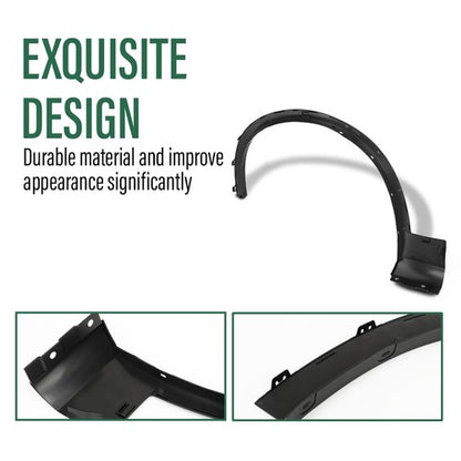 Solid Spare Front Fender Flare Trim Molding Right Passenger Side RH Fit For 11-18 BMW X3 X4
