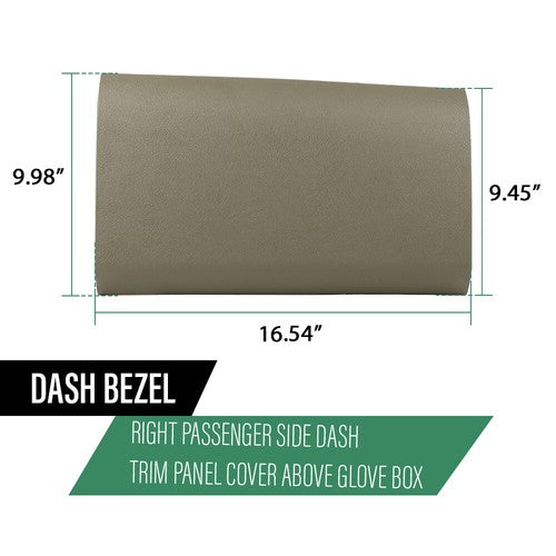 Solid Spare Fit For 04-08 Ford F-150 Right Passenger Side Upper Glove Box Dash Panel Beige