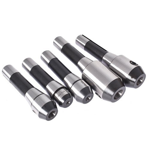 Solid Spare R8 End Mill Holder Set Adapter Kit For With a R8 Spindle Milling Machines 5 Pcs