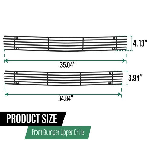 Solid Spare Fit For 1994-1999 Chevy Blazer/C/K Pickup/Suburban/Tahoe Billet Grille Insert