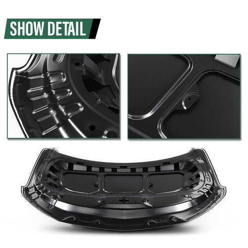 Solid Spare Hood Panel Black Fit For 2021 2022 2023 2024 2025 Chevrolet Trailblazer NEW