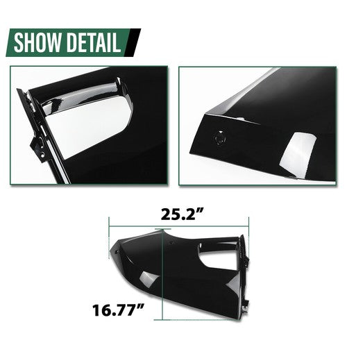 Solid Spare Fit For 20-24 Defender 110 Bumper Corner Side Skirt Fender Flare Body Kit