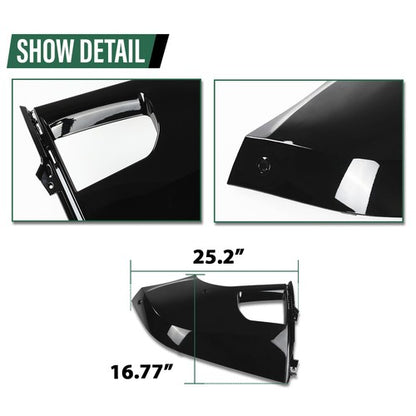 Solid Spare Fit For 20-24 Defender 110 Bumper Corner Side Skirt Fender Flare Body Kit