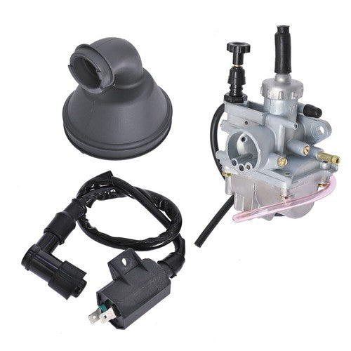 Solid Spare Carburetor Intake Boot Rubber Cleaner&Ignition Coil For Suzuki LT-80 1987-06 New