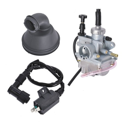 Solid Spare Carburetor Intake Boot Rubber Cleaner&Ignition Coil For Suzuki LT-80 1987-06 New