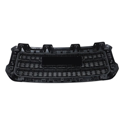 Solid Spare Front Upper Grille Gloss Black For GMC Sierra 2500HD 3500HD Denali 2015-2019