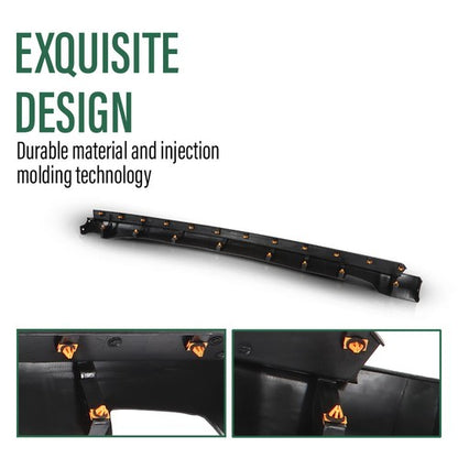 Solid Spare Fit For 2014-2022 Jeep Cherokee Skirt Rocker Molding Panel Left Driver Side