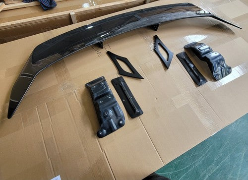Carbon Fiber Rear Trunk Spoiler Wing For 22-24 Subaru BRZ ZD8 Toyota GR86 ZN8