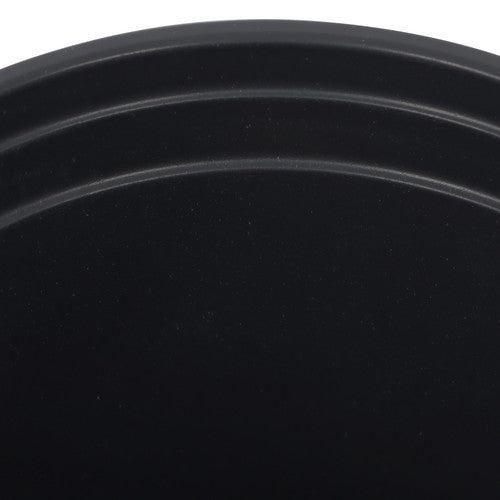 Solid Spare 100 Pcs 5 Inch Plastic Flower Nursery Pots Black Seedling Cups W/Drainage Hole