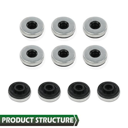 Solid Spare Valve Cover Gasket Seals Set Fit For 08-17 HONDA ACCORD ODYSSEY ACURA 3.5L V6