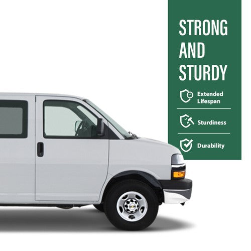 Solid Spare Front Left+Right Fender Extension Fit For 1996-2023 Chevrolet Express GMC Savana