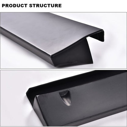 Solid Spare Fit For 99-06 Chevy Silverado GMC Sierra Pickup Tailgate Rear Spoiler Wing Black