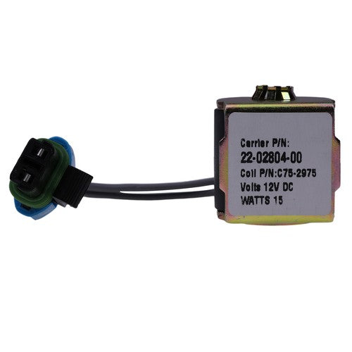 Solid Spare Coil Unloader Valve 22-02804-00 Compatible with Carrier Supra Compressor 05K 05G