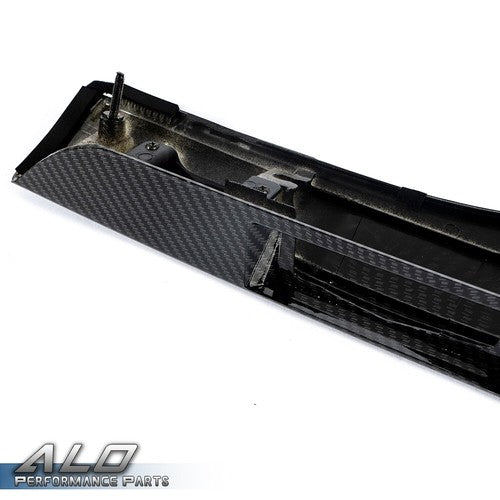 Solid Spare Liftgate Tailgate Handle Carbon Fiber Look Fit For 2004-2009 Toyota Prius