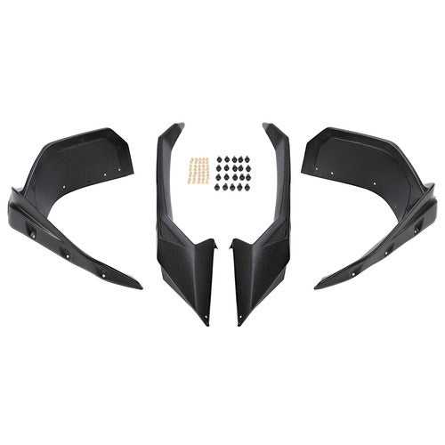 Solid Spare 4PCS Fender Flares Mud Guards For Kawasaki Teryx KRX 1000 / KRX4 1000 2020-2023