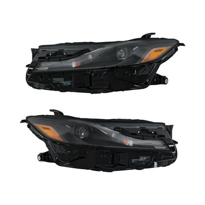 Solid Spare LED Headlight Assembly For Toyota Camry LE SE 2025 Right/Passenger+Left/Driver