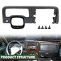 Solid Spare Fit For 97-01 Jeep Cherokee XJ Dash Bezel Trim Speedometer Column Surround New