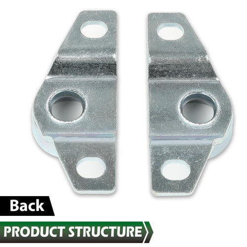 Solid Spare Fit For 1967-1972 Chevy C10 K10 Truck Fleetside Tailgate Trunnion Hinge Set