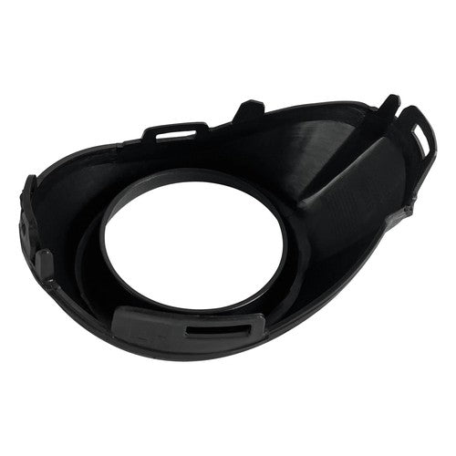 Pair Matte Black Front Bumper Fog Light Cover Bezels For 2012-2014 Ford Focus