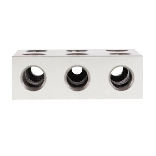 Solid Spare 1-2-3 123 Blocks With 11 Holes Precision 0.0002" Hardened Steel