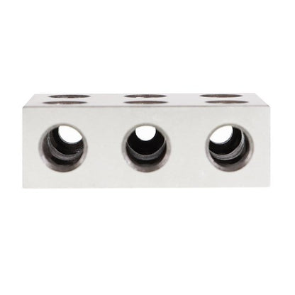 Solid Spare 1-2-3 123 Blocks With 11 Holes Precision 0.0002" Hardened Steel
