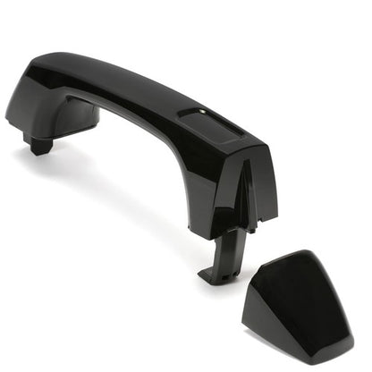 Solid Spare For Hummer H3 H3T Exterior Outside Door Handle Gloss Black Front Rear Tailgate