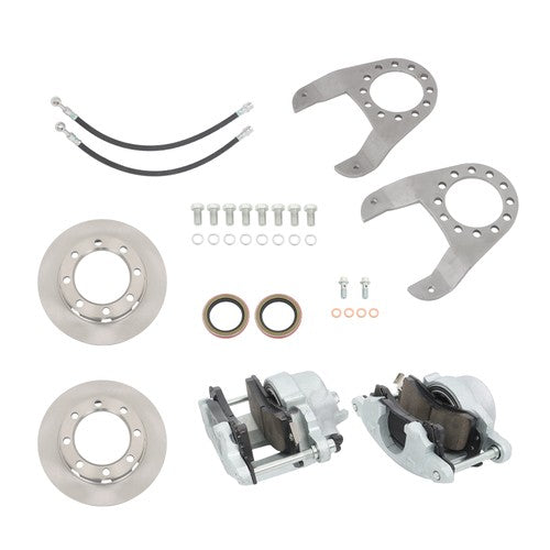 Solid Spare For GM Disk Brakes 14 Bolt Complete Disc Brake Conversion Kit 10.5 SRW 1973-1988