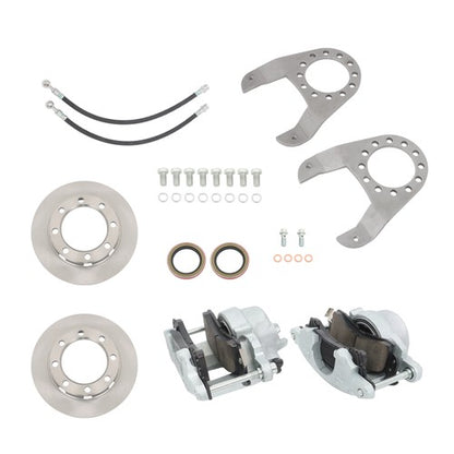 Solid Spare For GM Disk Brakes 14 Bolt Complete Disc Brake Conversion Kit 10.5 SRW 1973-1988