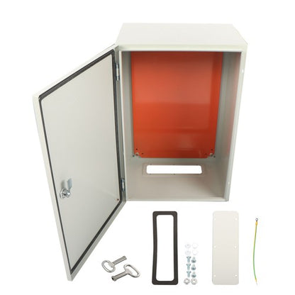 Solid Spare Carbon Steel 24x16x12'' Steel Electrical Box Electrical Enclosure Box IP65