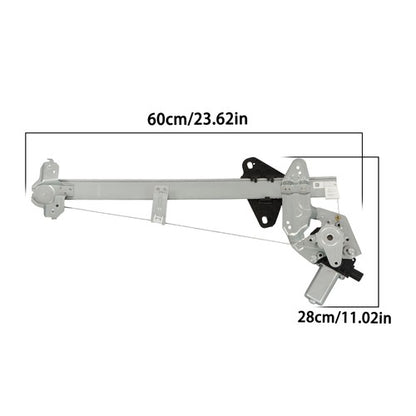Solid Spare 751-622 For Honda Fit 2009-2014 Power Window Regulator Front Right W/Motor 2-Pin