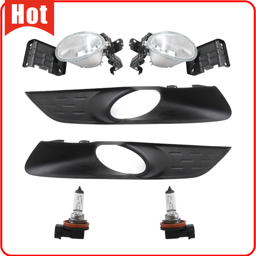 For Honda Accord Crosstour 3.5L 2010-2012 Front Bumper Fog Lights W/Bulb 10-12