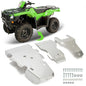 Solid Spare 3pc Skid Plate Aluminum Fit for Honda Rubicon IRS 500 2015-2019 & 520 2021