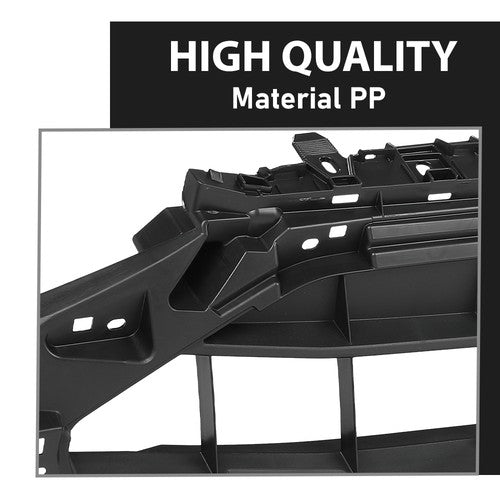 Solid Spare Front Upper Grille Bracket Fit For 2020-2024 Audi A4 QuattroS4 w/ S-Line Package
