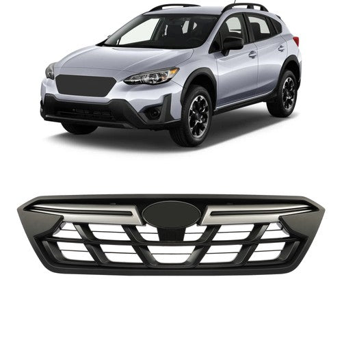 Solid Spare Plastic Front Bumper Upper Grille Durable For SUBARU Crosstrek 2021 2022 2023