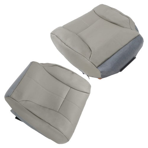 Solid Spare For Dodge Ram 1500 2500 3500 SLT 1998-02 Suit Driver&Passenger Bottom Seat Cover