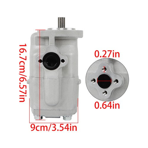 Solid Spare Hydraulic Pump Assy for Kubota Tractor L2250 L2850 L2950 L3250 L3450 31351-76300
