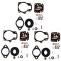 Solid Spare 3× Carburetor Carb Rebuild Repair Kit For Johnson Evinrude 18/20/25/28/30/40 HP