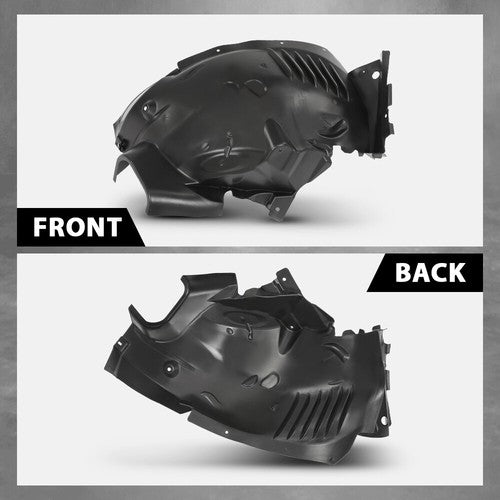Solid Spare Fit For 08-11 Mercedes-Benz C230 C250 C300 C350 Front Left Fender Liner