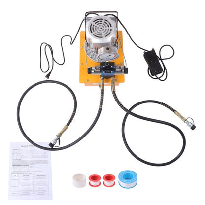 Solid Spare 8L Electric Hydraulic Pump 10000 PSI Double Acting Solenoid 110V