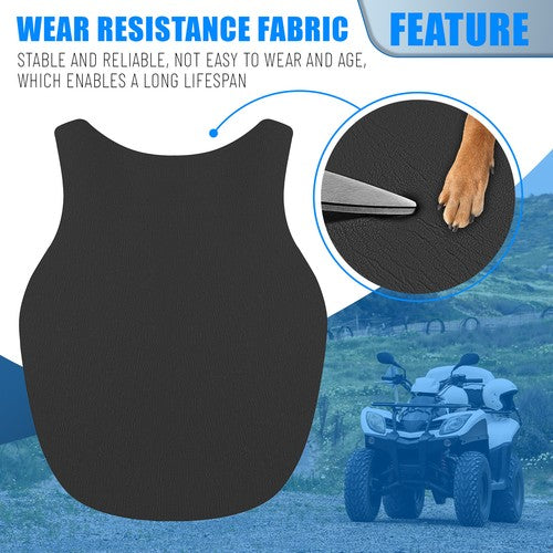 Solid Spare All Weather Black PVC Seat Covers For Can Am Outlander Max 450 500 650 800R 1000