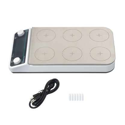 Solid Spare 6x500ml 6 Position Magnetic Stirrer Multi-Position Magnetic 120?/248? 50-1200RPM