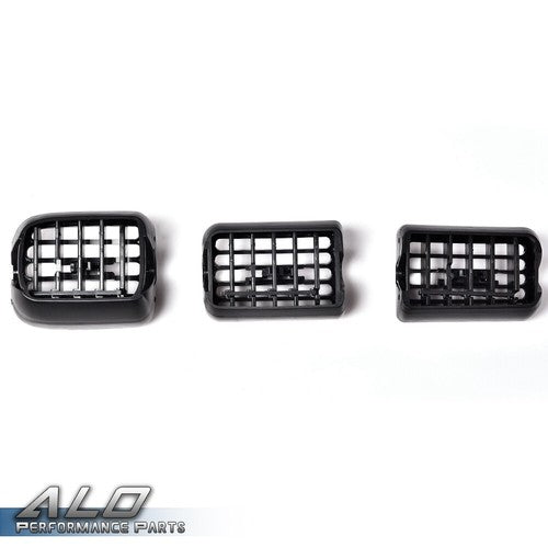 Solid Spare A/C Heater Dash Bezel Vents Fit For 98-02 Dodge Ram 1500 2500 3500 Dashboard
