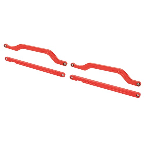 Solid Spare Red High Clearance Rear Radius Arms / Rods for Polaris RZR XP 1000 2017-2023