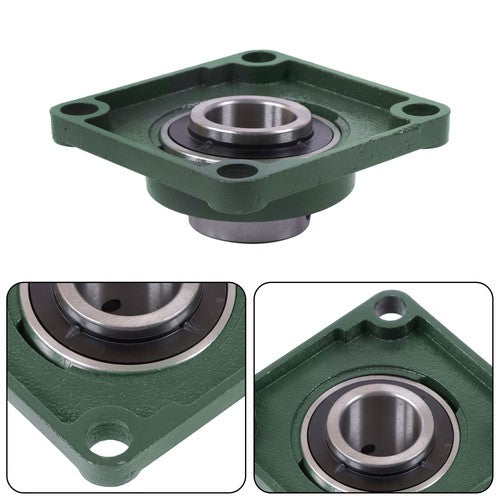 Solid Spare UCF208-24 1-1/2" Bore 10PCS Pillow Block Flange Bearing 4 Bolt Self-Alignment