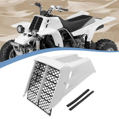 Solid Spare White Gas Tank Side Covers W/ Radiator Cover Grill for Yamaha Banshee 350 87-06