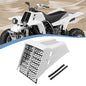 Solid Spare White Gas Tank Side Covers W/ Radiator Cover Grill for Yamaha Banshee 350 87-06