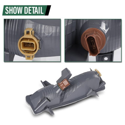 Solid Spare Fit For 2018-2021 Jeep Compass Front Bumper Parking Light Left Driver Side